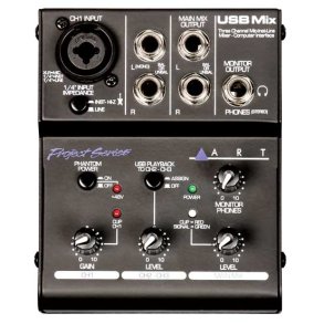 ART Mixer 3 kanaler med USB interface