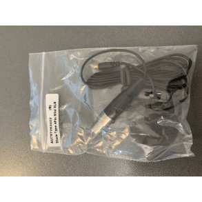 Audac kabel til headsæt, Shure JTS  type 4-pin XLR , Sort