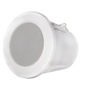 Audac AWP06 indbygnings højttaler 6W 100V, hvid, IP65