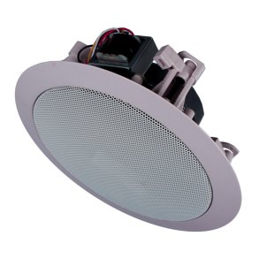 Audac CS55 5" indbyg. højttaler 6W - 100V, Hvid