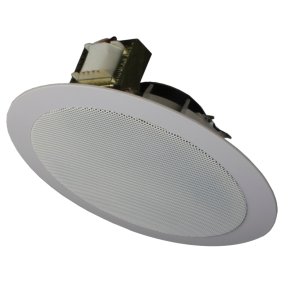 Audac CSA506 5" indbygn.højttaler 6 W, 100V, hvid