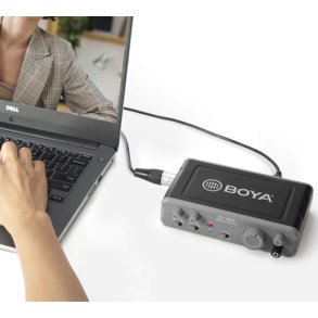 Boya lydkort AM1 USB audio interface 2 in / 2 out