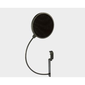 JTS mikrofon popfilter på svanehals