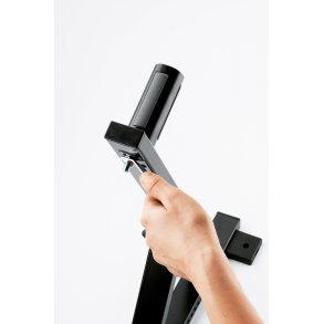 K&M vægbeslag, heavy duty, justérbar max 50 kg, Sort