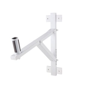 K&M vægbeslag, heavy duty, justérbar max 50 kg, Hvid