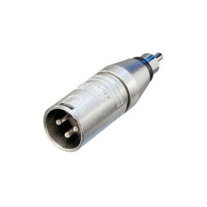 Adapter XLR-han til phono han