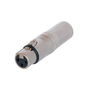 Adaptor XLR-hun til XLR-han