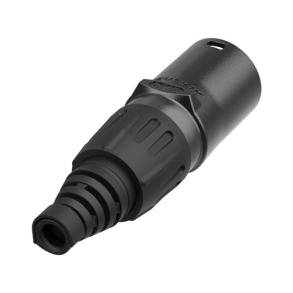 Neutrik etherCON RJ45 kabelhus, Sort