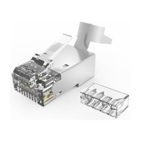 RJ45 modularstik 8/8 Cat6A skærmet 1,35 - 1,5 mm wire