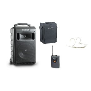 Senrun Transportabel højttaler 120W m/Headset mikrofon