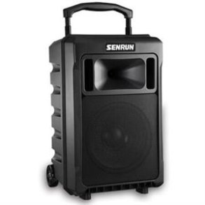 Senrun Transportabel højttaler 120W m/2 styk Headset mikrofon