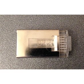 RJ45 modularstik CAT6E FTP til fast core kabel