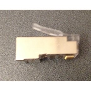RJ45 modularstik CAT6E FTP til fast core kabel