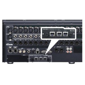 Tascam Expansion card Audio transmission Via SMPTE 64 in / 64 out